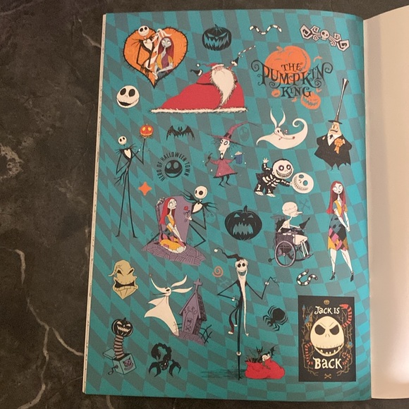 The Nightmare Before Christmas Coloring Activity Book - Picture 4 of 5